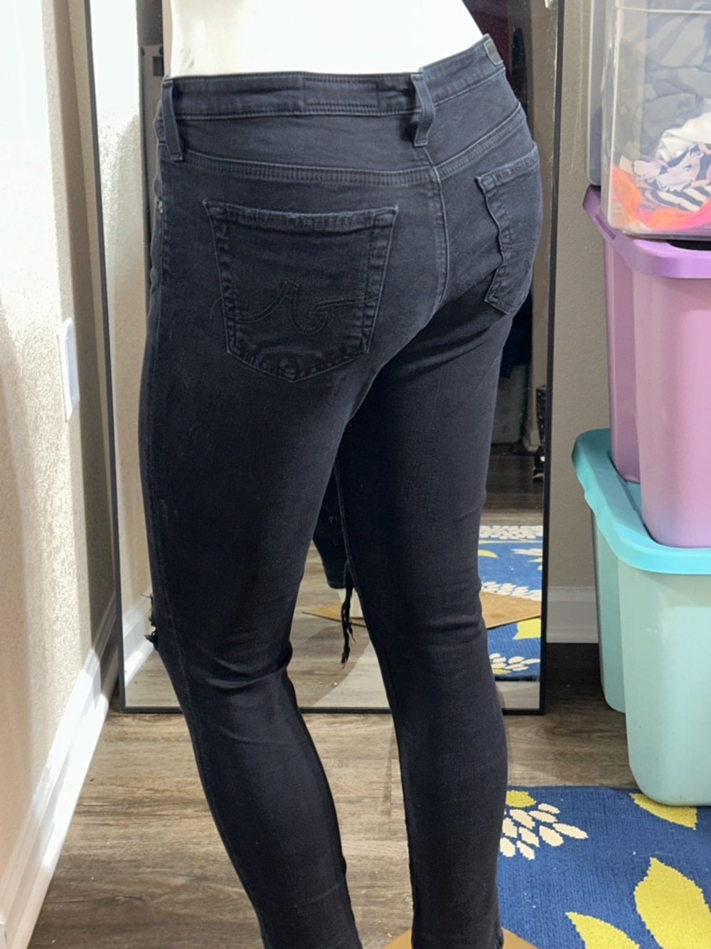 AG Adriano Goldschmied Size 31 The Legging Ankle super skinny ankle